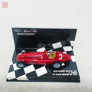 PMA ミニチャンプス 1/43 アルファロメオ アルフェッタ 159 C.SANESI イギリスGP 6位 1951 400511203 MINICHAMPS ALFA ROMEO ALFETTA【10