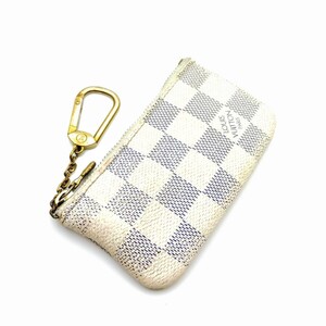 ポシェットクレ　 ルイヴィトン　 キーケース　 コインケース　 LOUISVUITTON　 ダミエアズール　メモA１２