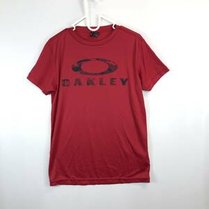 オークリー OAKLEY 半袖速乾Tシャツ レッド Mサイズ 454738JP