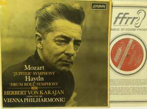 ♪ 英LONDON(DECCA) / CS6369 Large-FFRR,D/G (=SXL6067) ♪ Mozart Haydn Karajan VPO モーツァルト ハイドン カラヤン