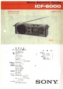 即決★送料込★BCL★入手困難★ベリカード★IBS・茨城放送＋おまけ★SONY★スカイセンサー★Skysensor★ICF-6000カラーサービスガイド付