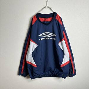 UMBRO アンブロ　ピステ　Mサイズ　センターロゴ　バックロゴ　常田大希　y2k 00s ネイ　レッド