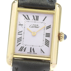 カルティエ CARTIER W1017554 マストタンク SM クォーツ レディース _833843