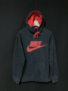 ◆NIKE ナイキ スウェット　スウォッシュ　ビッグロゴ　パーカ プルオーバー L