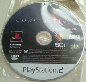 【送料込・追跡番号有】 ディスクのみ　コンスタンティン　CONSTANTINE　プレイステーション2