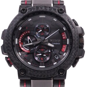 カシオ G-SHOCK MT-G Bluetooth搭載 ソーラー電波 メンズ 腕時計 カーボンベゼル コンポジットバンド MTG-B1000XBD-1AJF【いおき質店】