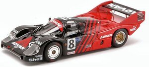 エブロ 1/43 アドバンポルシェ 956 WEC フジ1000km 1983 ブラック