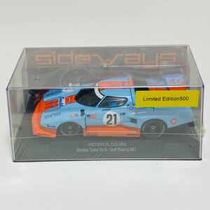 【未開封品】sideways サイドウェイズ 1/32 HISTORICAL COLORS Stratos Turbo Gr.5 Gulf Racing #21 ストラトス ガルフ スロットカー