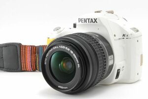 ペンタックス PENTAX K-x + 18-55mm F3.5-5.6 AL レンズキット S数6020回《 SDカード&iPhone転送ケーブル付 》　D240414110-240420