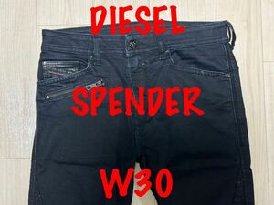 即決 JoggJeans DIESEL SPENDER 0608V ディーゼル スペンダー ブラック W30