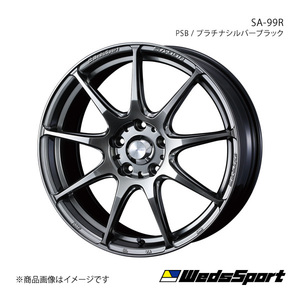 WedsSport/SA-99R SX4 Sクロス YA22S/YB22S アルミホイール1本【17×7.5J 5-114.3 INSET45 PSB】 0073896