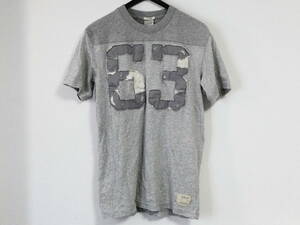 Abercrombie&Fitch フットボールTシャツ S タグ付き新品同様