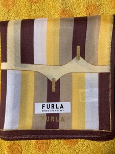 FURLA　フルラ　シルクスカーフ ybbg