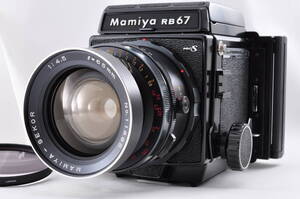 Mamiya マミヤ RB67 Pro S PROFESSIONAL S　＋　Mamiya-SEKOR F4.5 65mm　レンズ　ボディ　シャッター確認済