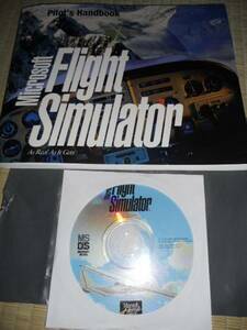 MS Flight Simulator Ver5　DOS版　【USED】