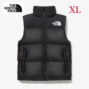 THE NORTH FACE ノースフェイス ヌプシ オンボール ベスト ナイロン 人気 アウター アウトドア ストリート XLサイズ ブラック色 海外限定