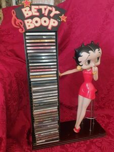 ベティちゃん　ベティ　ベティ・ブープ　Betty Boop 限定　レア　入手困難 フィギュア　人形　希少 CDラック