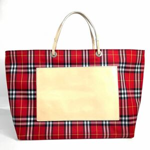 BURBERRY バーバリー　トートバッグ　ノバチェック　ハンドバッグ　チェック柄　トートバッグ　レディース　ブランド　正規品