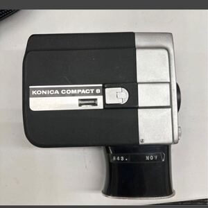 04rcR レア KONICA COMPACT 8、コニカコンパクト8、 スーパー8 フィルムシネカメラ 1