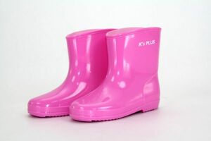 新品 キッズ レインブーツ 15.0cm ピンク レインシューズ 子供用 長靴 雨靴 17003