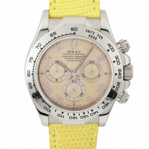 ロレックス ROLEX コスモグラフ デイトナ 116519NR イエロ―/ローマ文字盤 中古 腕時計 メンズ