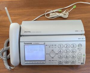 Panasonic パナソニック KX-PW608-Sおたっくす FAX 親機 電話機 親機のみ