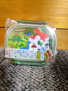 DINOSAURS 恐竜 きょうりゅう ふわっと弁当箱 新品 360ml 即決 遠足 運動会