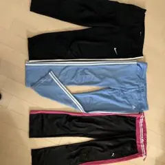 Nike Adidas Puma ジャージパンツ 3点セット