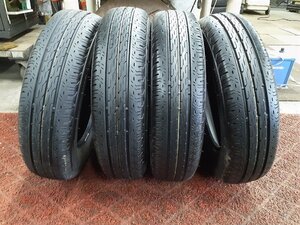 DF6827■145/80R12 80/78N LT　4本価格　BRIDGESTONE Ecopia R680　送料無料 夏 ’20年 8分山 エブリイ キャリィ ハイゼット サンバー