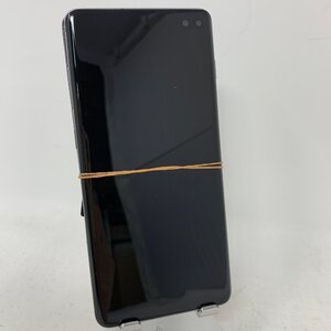 【ジャンク】SAMSUNG/Galaxy S10+ SCV42/128GB/プリズムブラック/86215