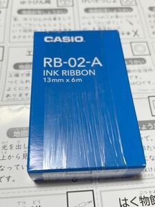 インクリボン カシオ純正 RB-02A プリンター電卓用 未使用品