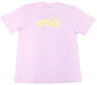 中古Tシャツ(女性アイドル) 山崎エリイ ERII Tシャツ ピンク Mサイズ 「every・