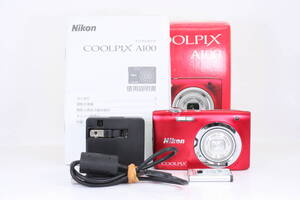 NIKON COOLPIX A100 動作確認済みコンパクトデジタルカメラ 2000万画素#430