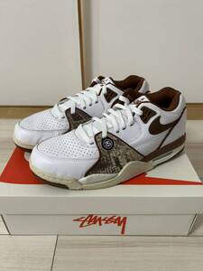 新品未使用 28cm STUSSY NIKE AIR FLIGHT 89 LOW SP PECAN FOSSIL FD6475-100 ステューシー ナイキ エア フライト ピーカン フォッシル 10