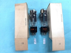 即決あり■未使用品■5Z3 RCA 軍箱入り 直熱型両波整流管 2本組