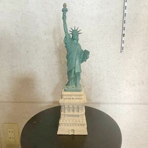自由の女神　オブジェ　36cm　アメリカ製　アメリカ雑貨　USA　修理痕有り