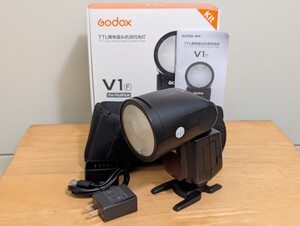 【中古】ゴドックス GODOX V1 F② ストロボ フ ラッシュ ゴドックス GODOX