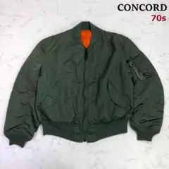 希少★70s CONCORD製 MA-1 マックイーン ハンター XL　C196