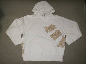 ★新品　Supreme Old English Hooded Sweatshirt White/Medium シュプリーム