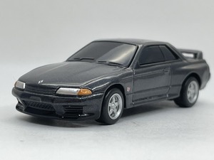 ■★アサヒ　ワンダ　ＧＴ－Ｒ　歴代名車コレクション　3　スカイラインＧＴ－Ｒ（BNR32)（1/72）