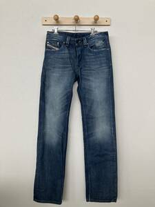 DIESEL LARKEE WASH OR73H ディーゼル イタリア製/正規品 メンズ ボタンフライ ユーズド加工デニム 良品 size size W28