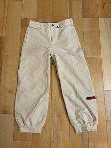 22-23 VOLCOM/ボルコム ARTHUR pant メンズ レディース 防水パンツ スノーボードウェア スノーウェア2023 中古 美品 Sサイズ ホワイト