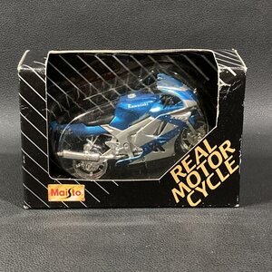 Maisto 1/18 REAL MOTOR CYCLE　Kawasaki カワサキ ZXー9R Ninja ニンジャ マイスト リアルモーターサイクル ダイキャスト ミニカー バイク