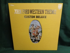 ミシェル・クレマン楽団　モーリス・ルクレール楽団/ジョン・フォード・ウェスタン・テーマJOHN FORD WESTERN THEME CUSTOM DELUXE●LP