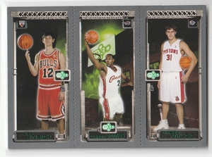 LeBron James　03-04　Topps Matrix　Hinrich Milic　レブロン　RC　Rookie Card