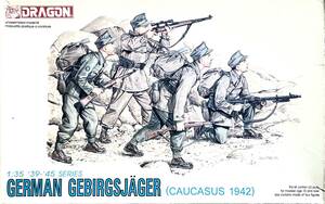 ■ ドラゴン 【絶版】 1/35 ドイツ 山岳猟兵 エーデルワイス コーカサス 1942
