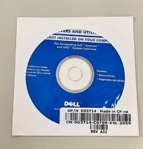 2YXS704★現状品★DELL ドライバー&ユーティーリティfor Reinstalling Dell Inspiron & XPS System Software