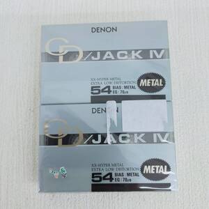 カセットテープ メタル KCD4-54 DENON 2点セット ※2400010359767