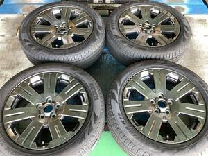 【中古+未使用】デリカ D5 純正 18x7J 5H 114.3 +38 4本 1台 225/55R18 ピレリ オールシーズン ミツビシ JASPER ジャスパー ダーククローム