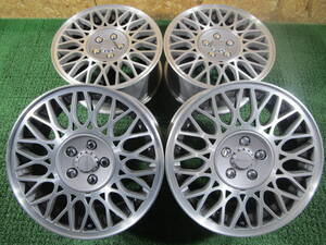 札幌発☆最落なし!【FC3S RX-7 純正】マツダ 16×7J +40 4本 売切